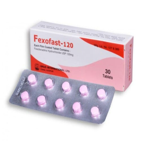 Fexofast-120mg 10pcs