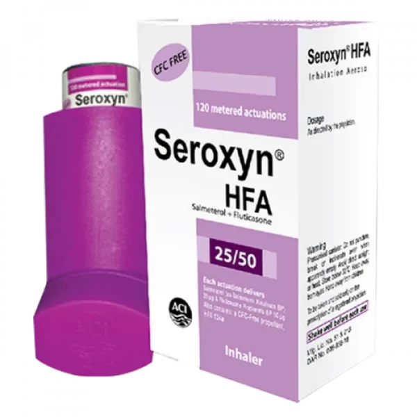 Seroxyn HFA 25/50 Inhaler