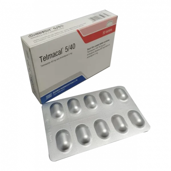Telmacal 5/40mg Tablet 1 Strip