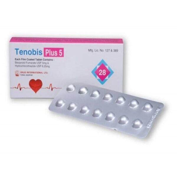 Tenobis Plus 5mg Tablet 14pcs