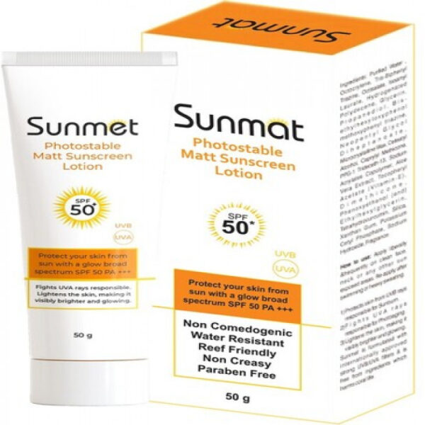 Sunmat Photostable Matt Sunscreen Lotion SPF 50+