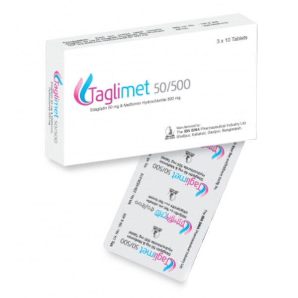 Taglimet 50/500mg Tablet