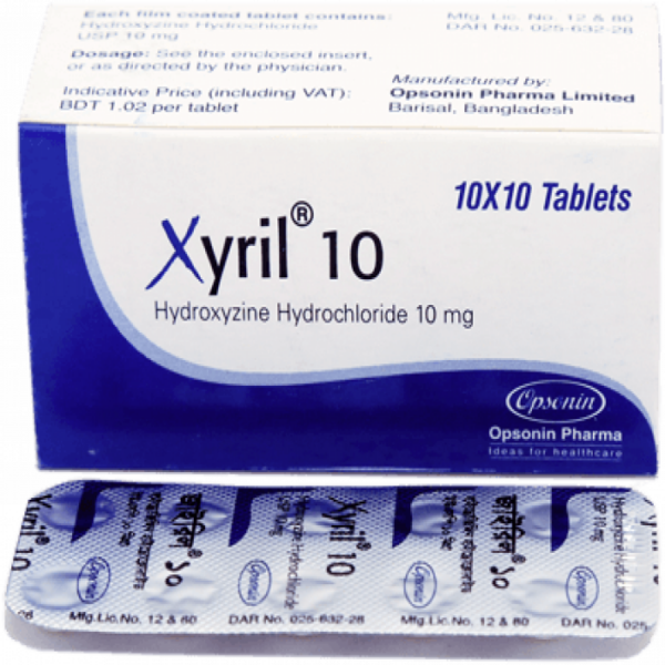 Xyril 10mg Tablet