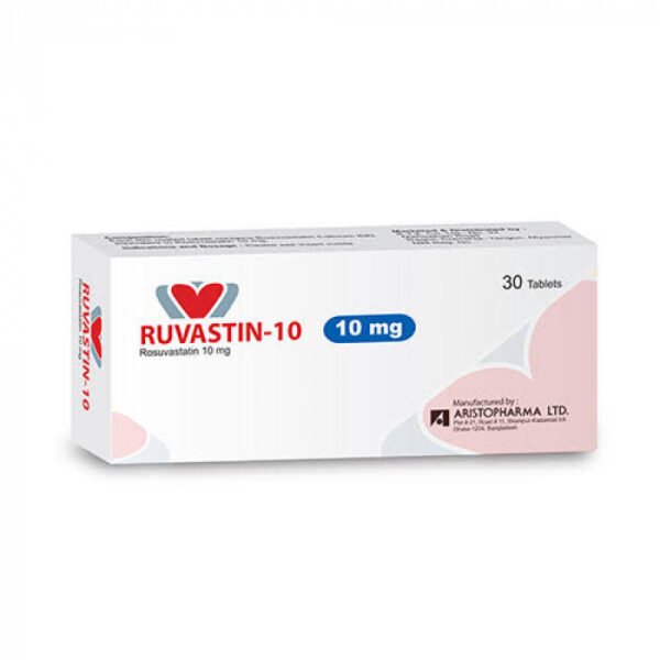 Ruvastin 10mg Tablet 10pcs