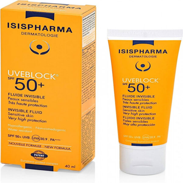 ISIS PHARMA UVEBLOCK SPF 50+ Fluid Invisible 40ml