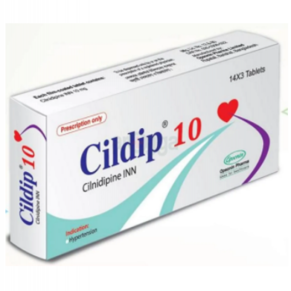 Cildip 10mg Tablet 14pcs