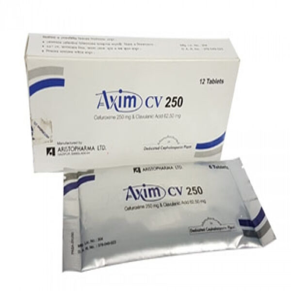 Axim CV 250 mg 6 Pcs