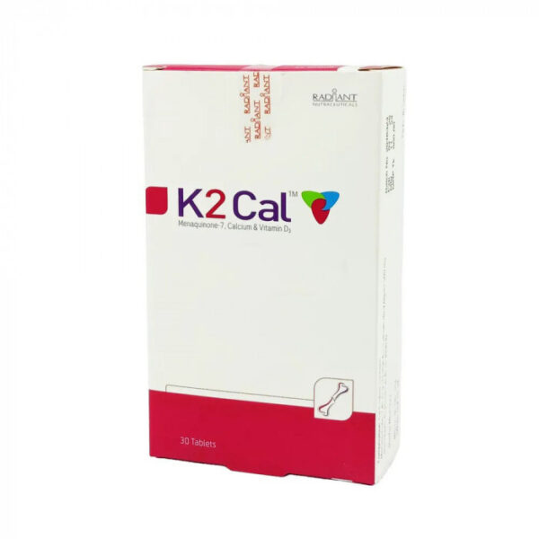 K2Cal 45mcg+500mg+1000IU Tablet