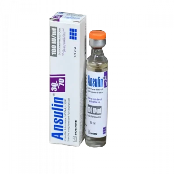 Ansulin 30/70 Vial 100IU/ml