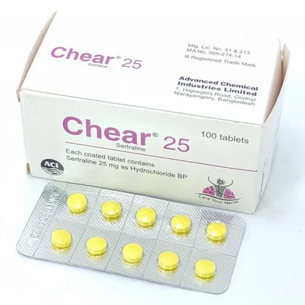 Chear 25mg Tablet