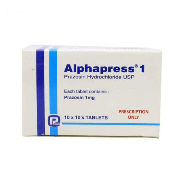 Alphapress 1mg Tablet 1 Strip