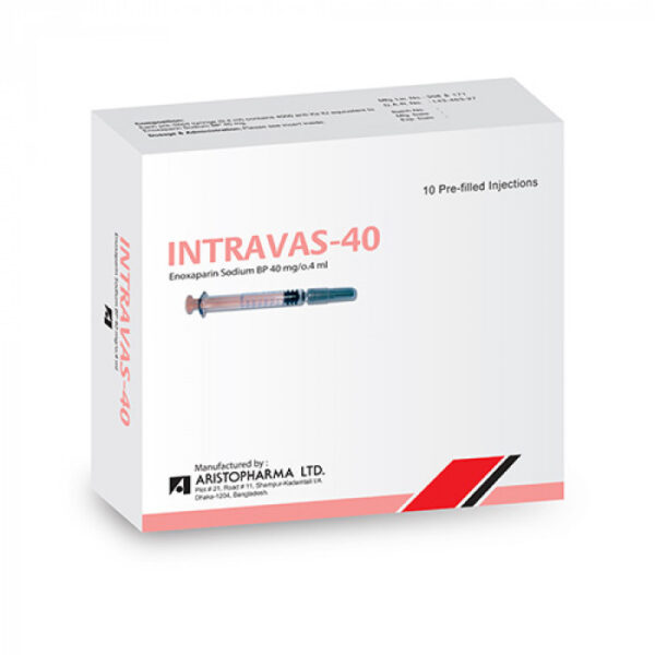 Intravas 40mg Injection