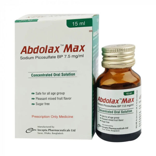 Abdolax Max Oral Solution 15ml