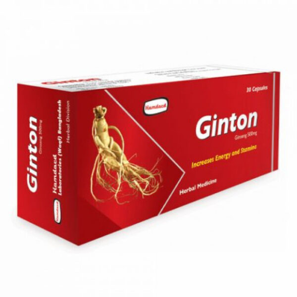 Ginton 500mg Capsule-30pcs Box