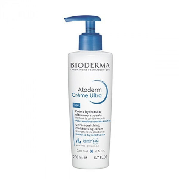 Bioderma Atoderm Creme Ultra | Normal To Dry Sensitive Skin | 200ml Pump