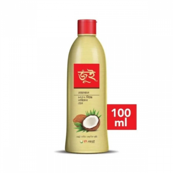 Jui Pure Coconut Oil, 100ml, Plastic Bottle