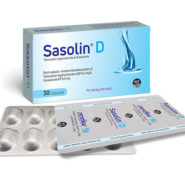 Sasolin D 0.4mg+0.5mg Capsule