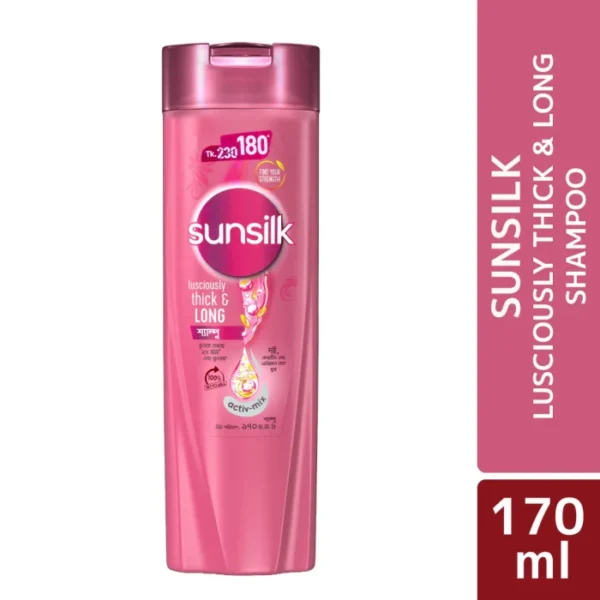 Sunsilk Shampoo | Lusciously Thick & Long | 160ml