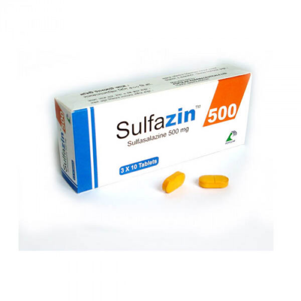 Sulfazin 500mg Tablet 10pcs