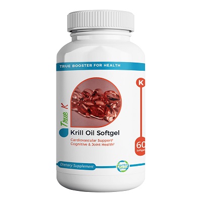 Krill Oil Softgel- Healthy Heart & Control Blood Pressure- USA