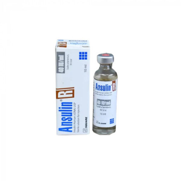 Ansulin R 40 IU Vial