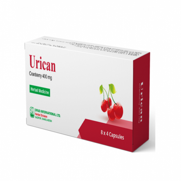 Urican 400mg 4pcs Capsule