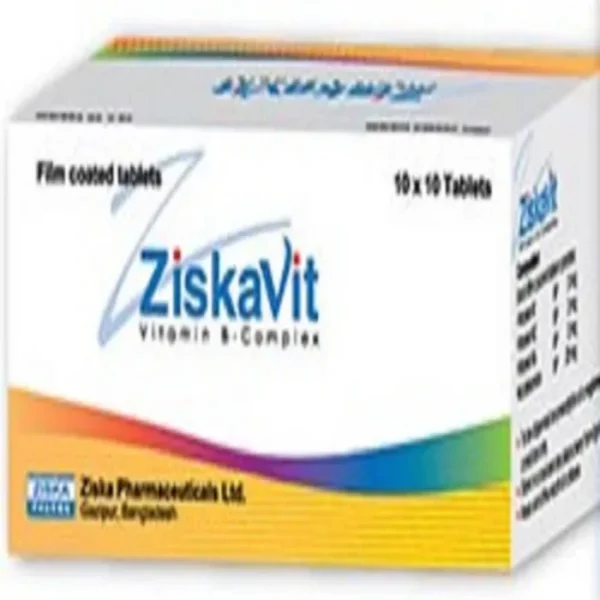 Ziskavit Vitamin B Complex Tablet 10pcs