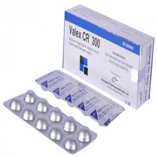 Valex CR 300mg Tablet 10pcs