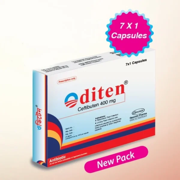 Oditen 400mg Capsule 7pcs