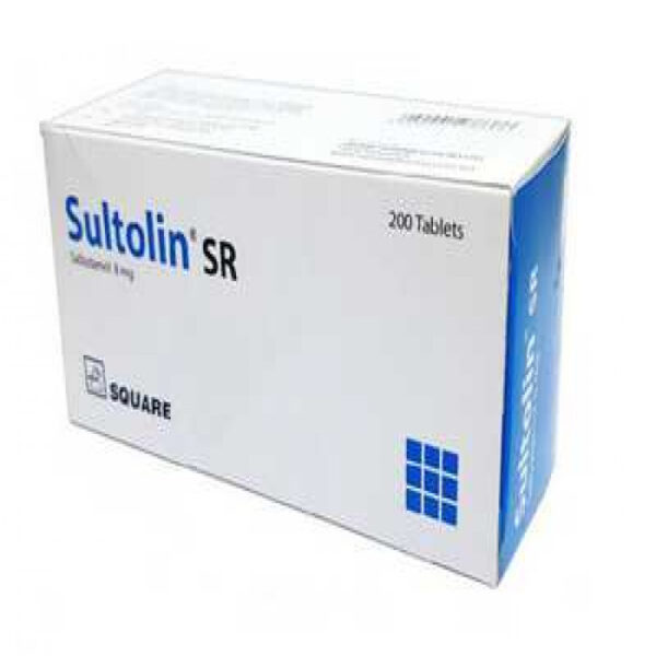 Sultolin SR 8mg Tablet 10Pcs