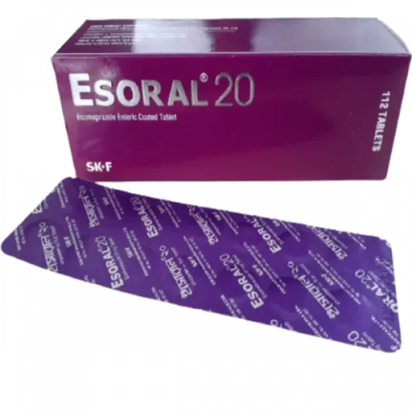 Esoral 20mg 14pcs