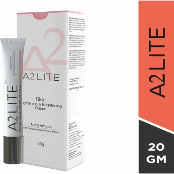 A2 Lite Skin Lightening And Brightening Cream 20gm