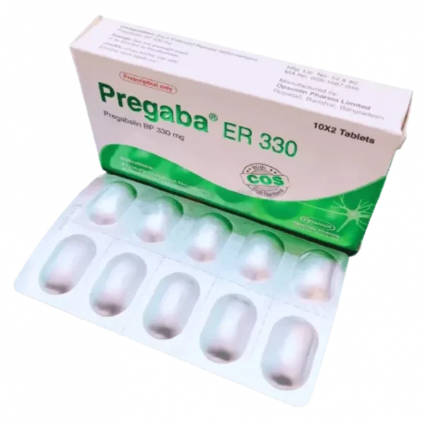 Pregaba ER 330mg Tablet 10pcs