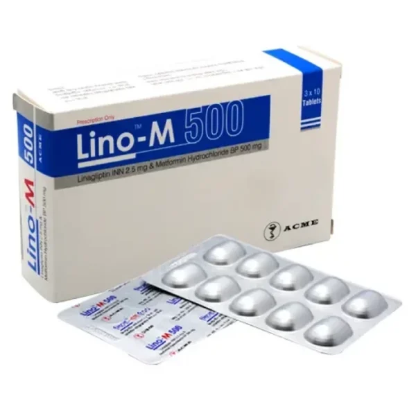 Lino M 500mg Tablet 1 Strip