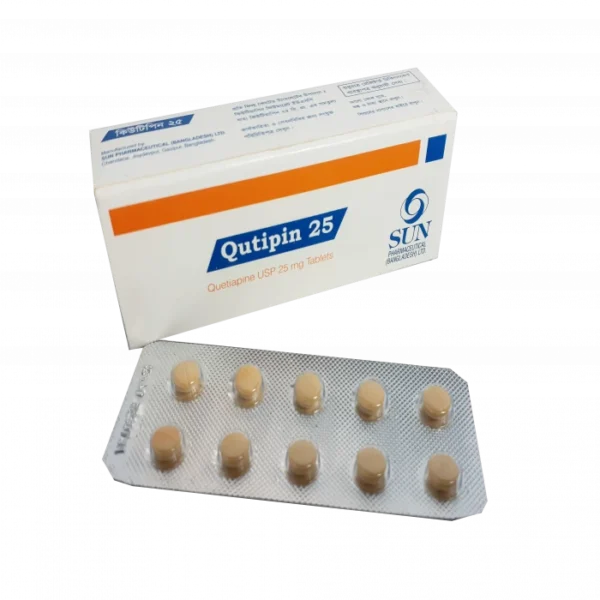 Qutipin 25mg 10pcs