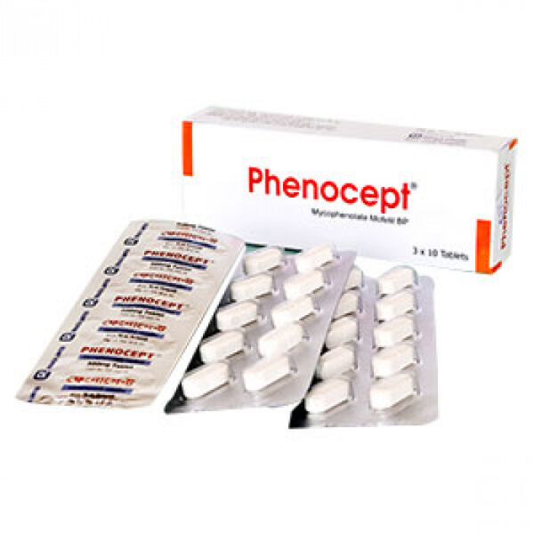 Phenocept 500mg Tablet