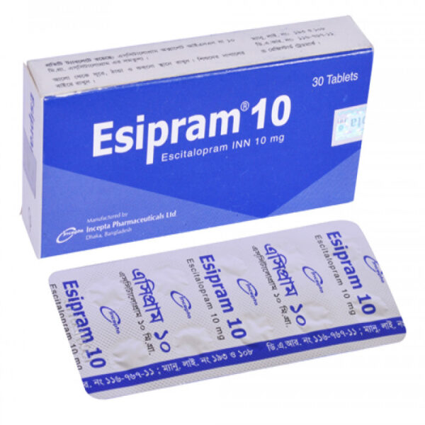 Esipram 10mg (30pcs Box)