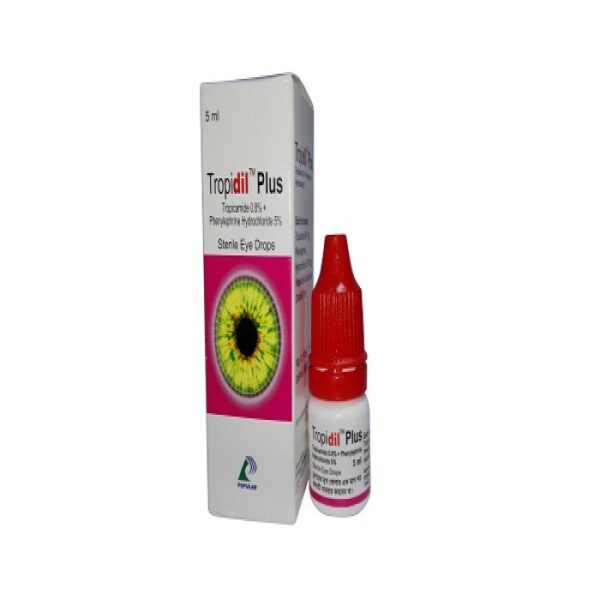 Tropidil Plus Eye Drops
