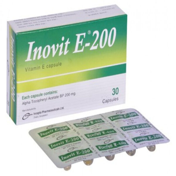 Inovit E-200mg 10pcs
