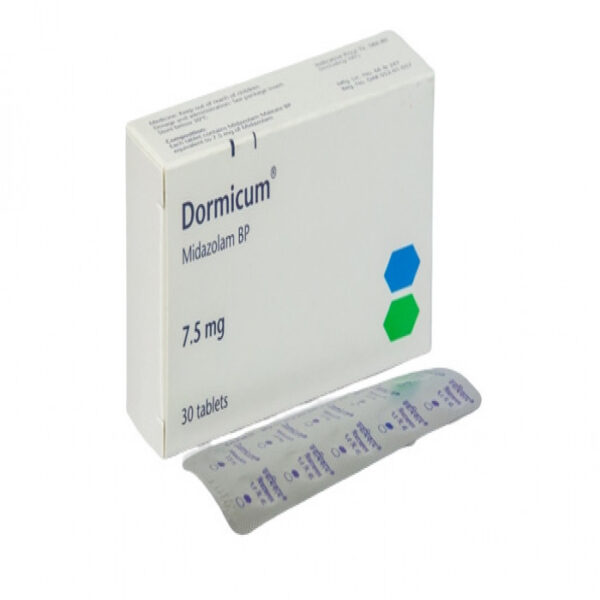 Dormicum 7.5mg Tablet 1 Strip