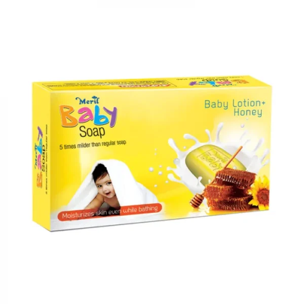 Meril Baby Soap | Baby Lotion + Honey 75g