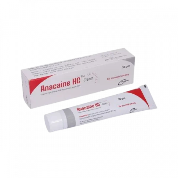 Anacaine HC Rectal Cream 30gm