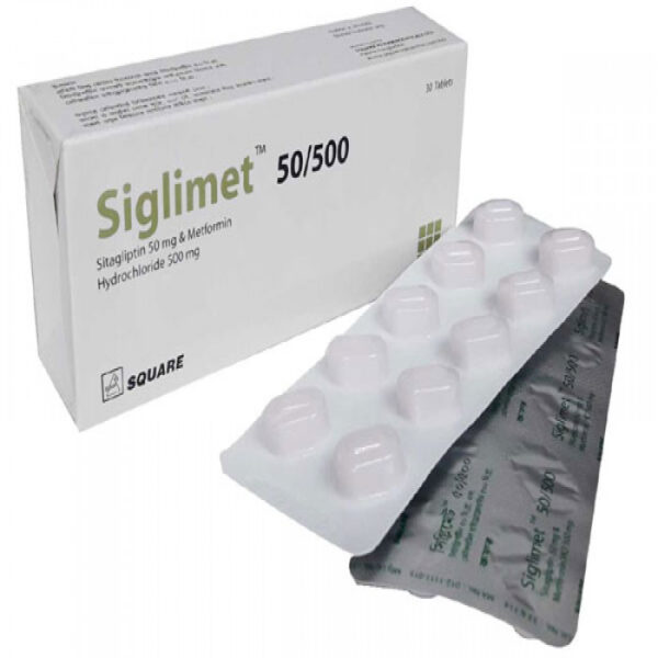 Siglimet 50/500mg Tablet 1 Strip