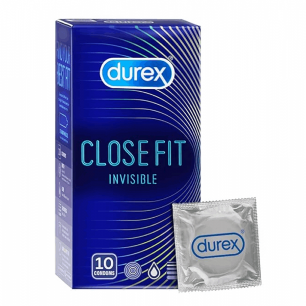Durex Close Fit Invisible Condom 10pcs