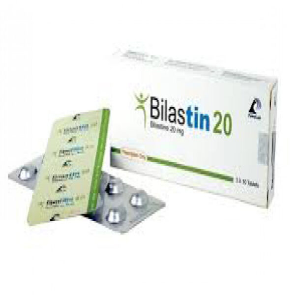 Bilastin 20mg Tablet 10Pcs