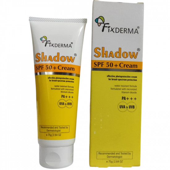 Fixderma Shadow Sunscreen Cream SPF50+ PA+++ (75g)