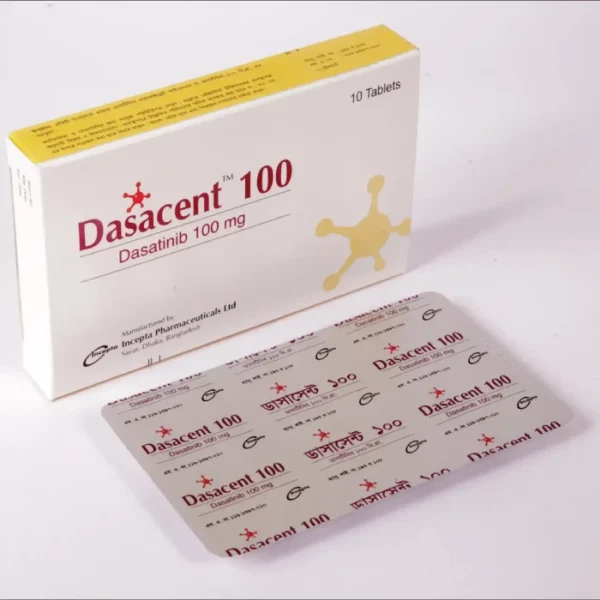 Dasacent 100mg Tablet 1 Strip