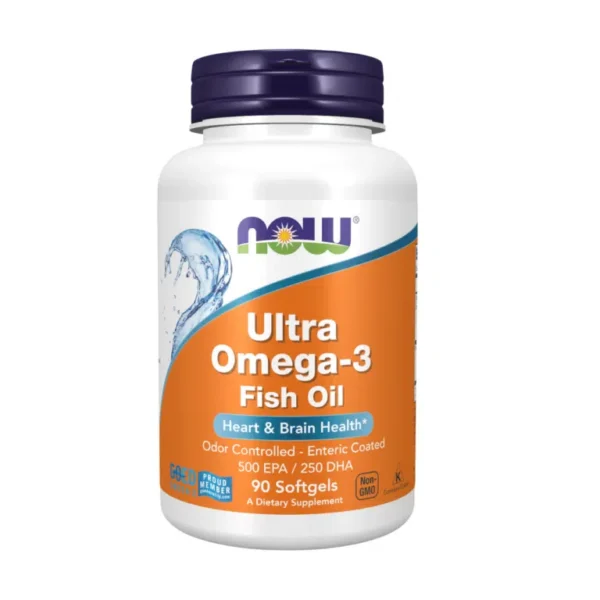 Now Foods Ultra Omega 3 Fish Oil, 90 Softgels