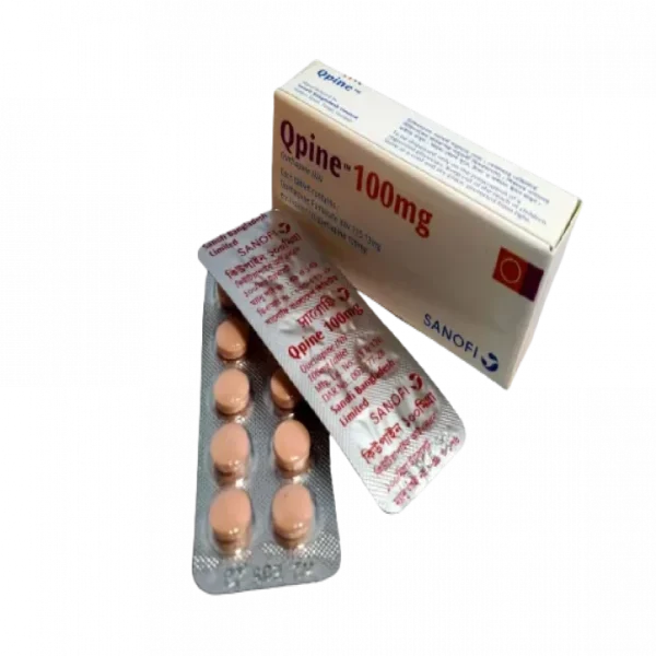 Qpine 100mg Tablet 10Pcs