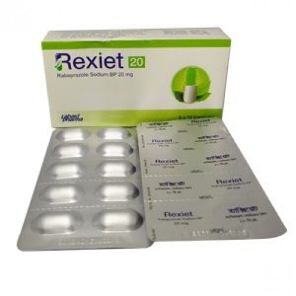 Rexiet 20mg Capsule 10Pcs
